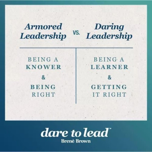 Armored Leadership VS. Daring Leadership